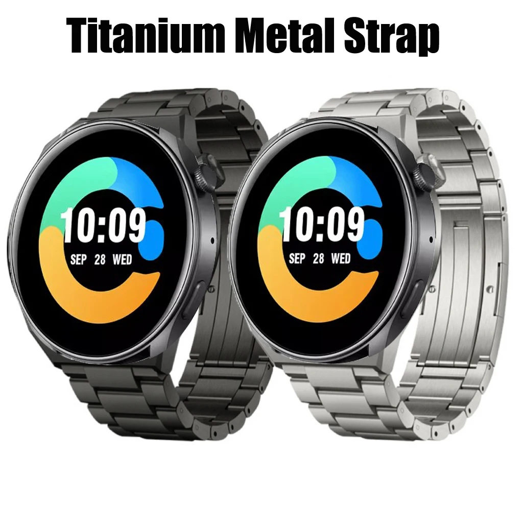 

Titanium Metal Strap for COLMI V73 Luxury Business Bracelet Wristband Ultimate Link Bracelet for COLMI V73 Titan Band