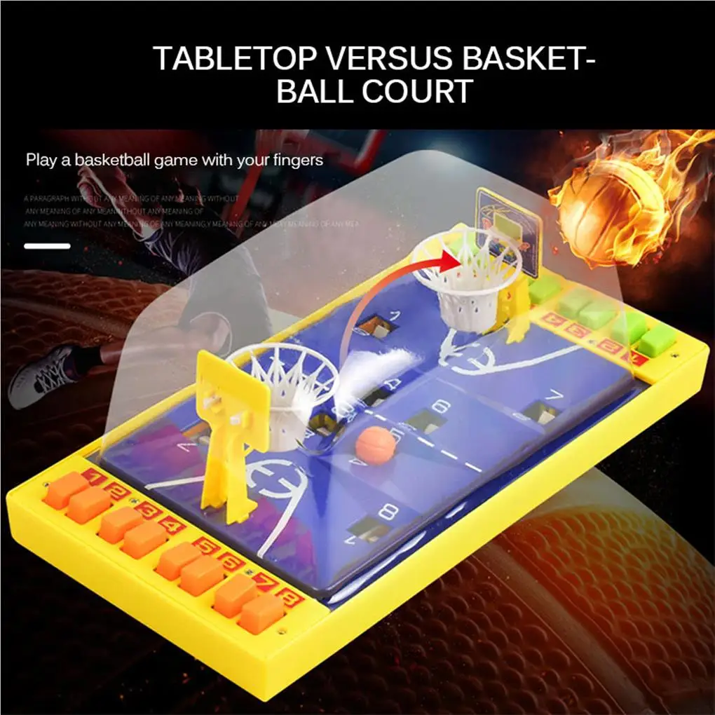 Basketball Battle Educational Toy Family Party Gathering Desktop Toys Competitive Parent-child Double Shooting Tabletop Games