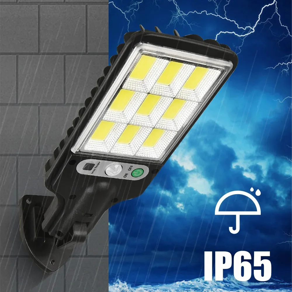 Solar Street Lights Outdoor Solar Lamp 1~4PCs With 3 Mode Waterproof Motion Sensor Security Lighting for Garden Patio Path Yard