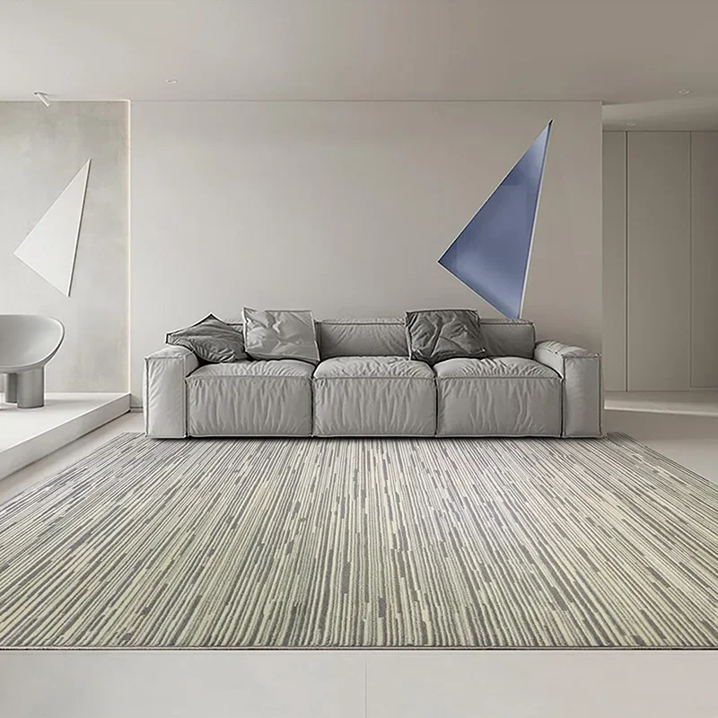 Karpet wol Selandia Baru buatan tangan, gaya Nordik modern mewah, ruang tamu kamar tidur gaya Amerika