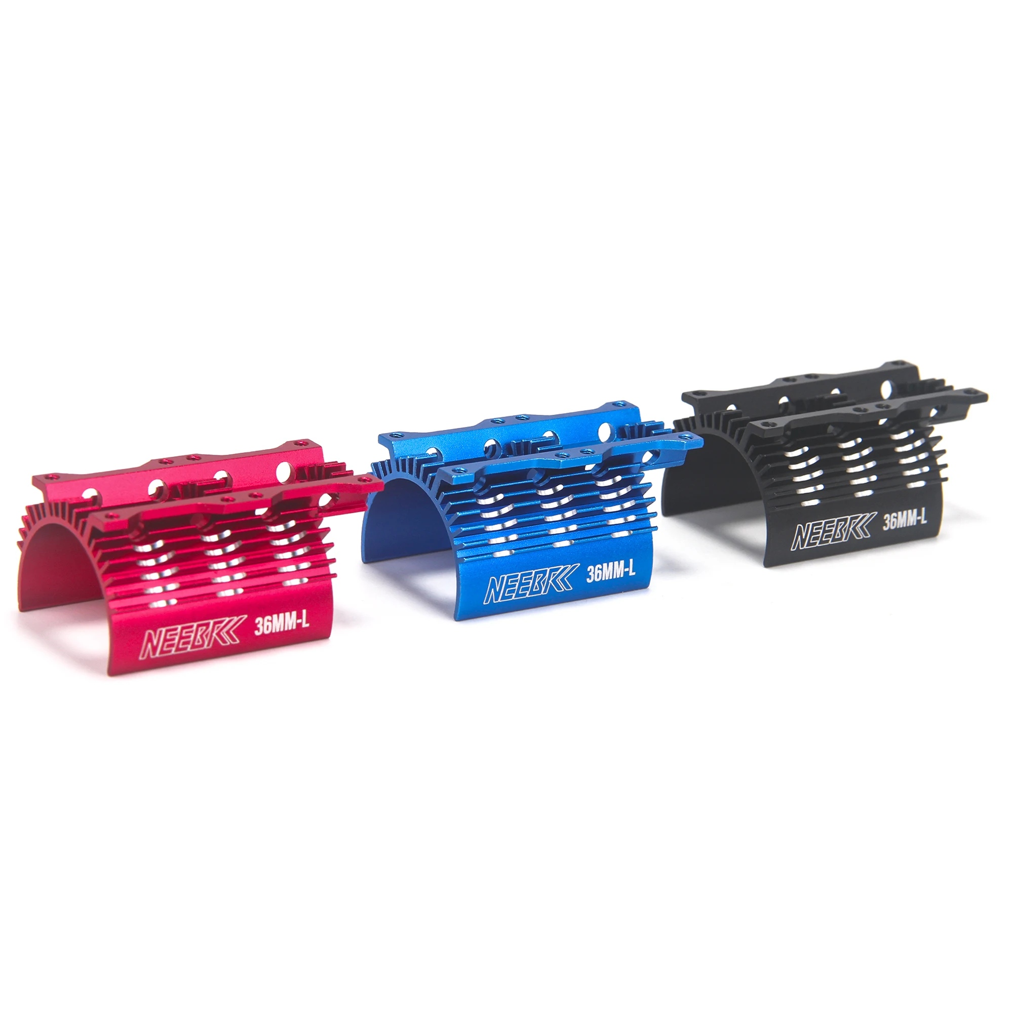 NEEBRC 36MM-L Metal Holder Heatsink for 1/8 1/10 1/12 RC Car Crawler Truck 540 550 3650 3660 3665 Brushless Motor Model Parts
