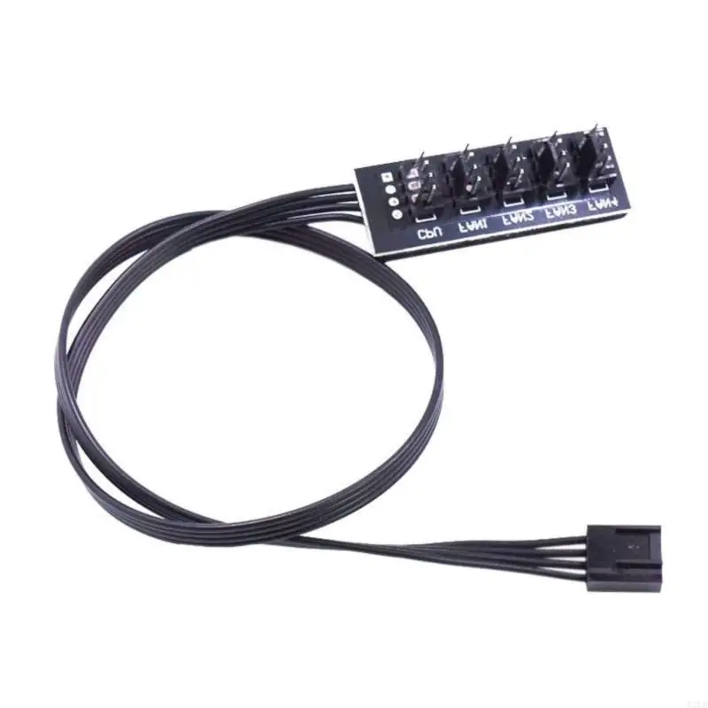 

1 to 4/5 Way PC CPU Cooling Case Extension Cable for Computer Case 4Pin R2LB