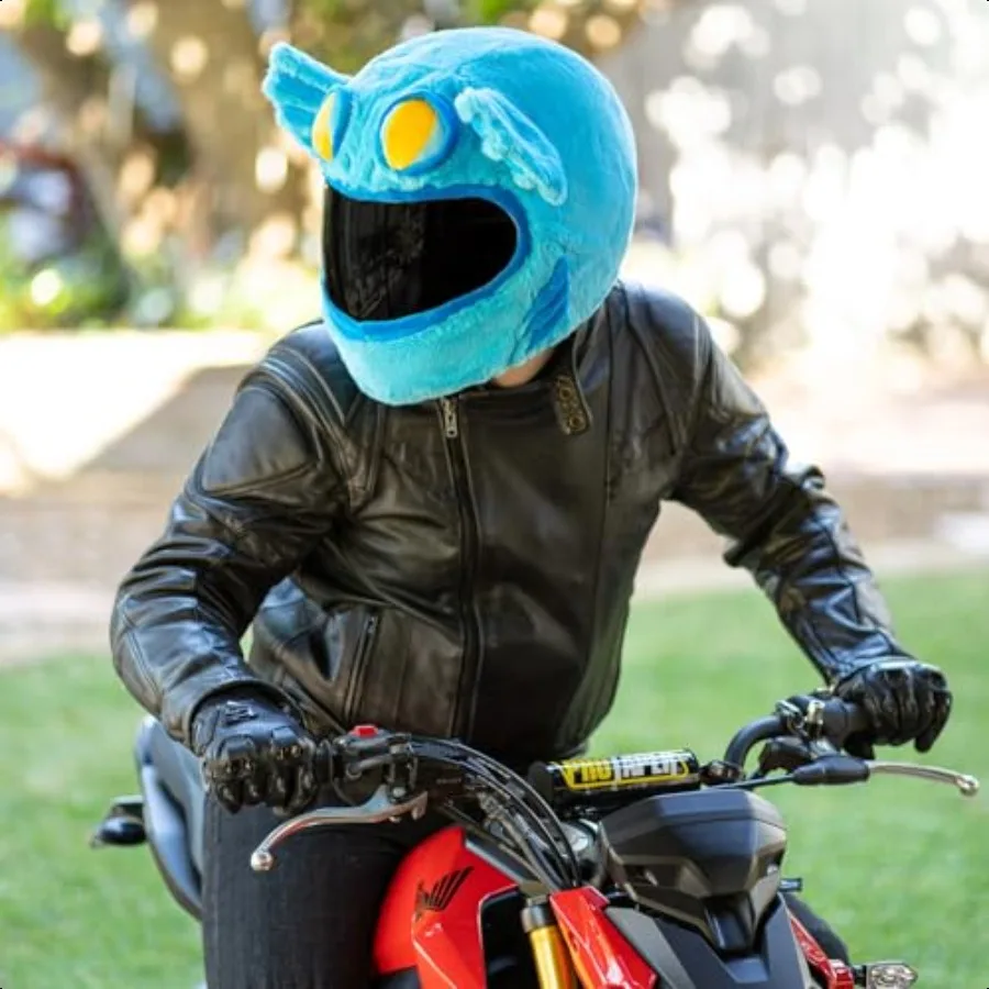 Moto Loot Helmet Cover for Motorcycle Helmet Fun Rides and Gifts Cover Only. Helmet Not Included Merman