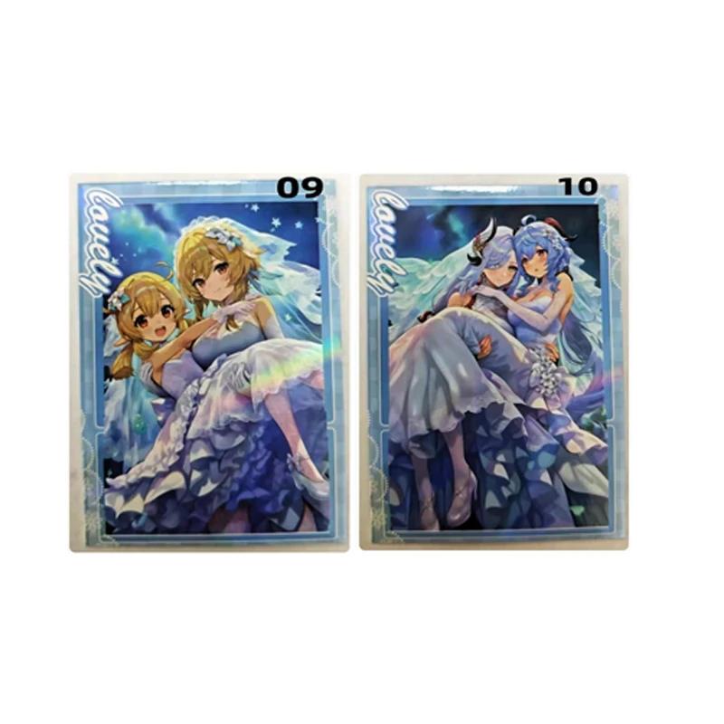 Tarjetas coleccionables de princesa de ensueño de mariposa perdida, historia de diosa de Anime japonés, regalos de Navidad y cumpleaños, juguetes para niños