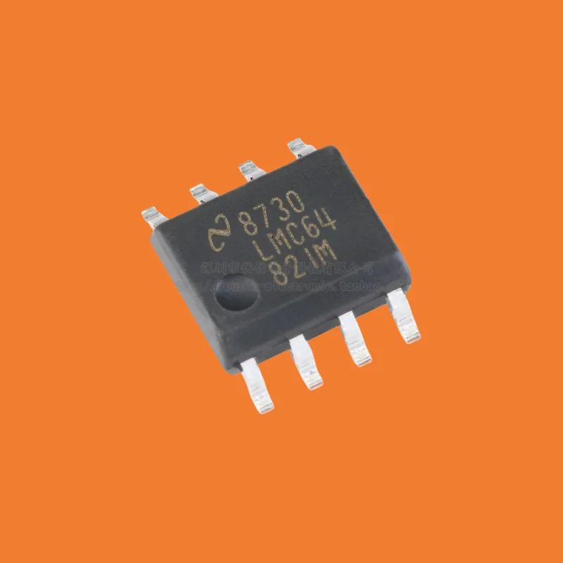 10PCS/Original Genuine LMC6482IMX/NOPB SOIC-8 Dual Rail to Rail Operational Amplifier Chip