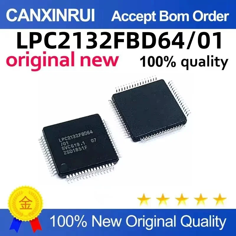 

LPC2132FBD64/01 LPC2132FBD64 QFP64 Microcontroller Quality Assurance