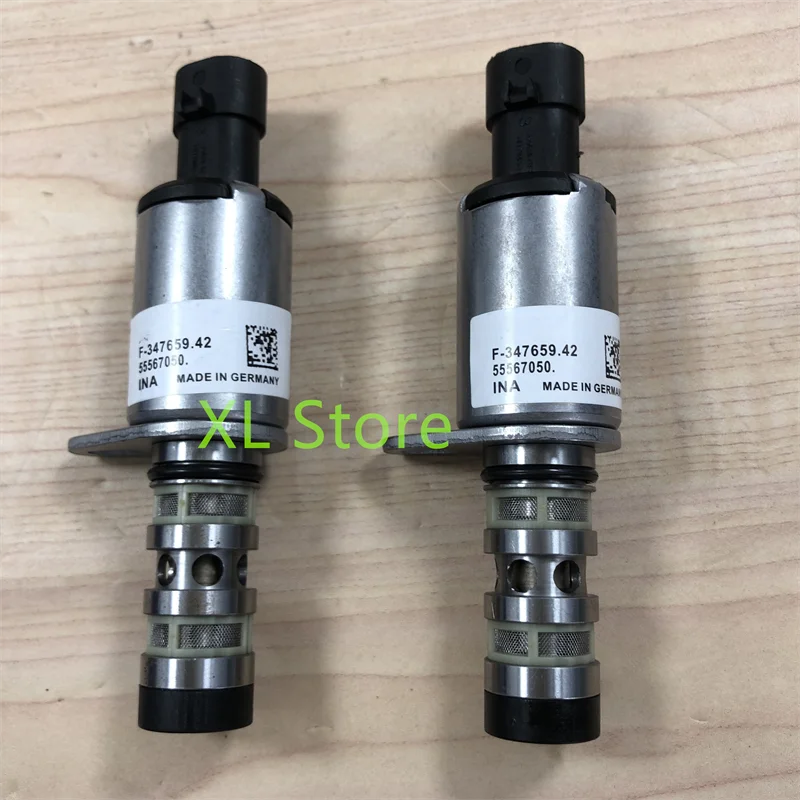 2PCS Camshaft Cam Control Valve Solenoid OEM# 55567050 For Chevrolet Cruze 1.6L 1.8L Sonic Epica 1.8L Opel Astra Zafira Mokka