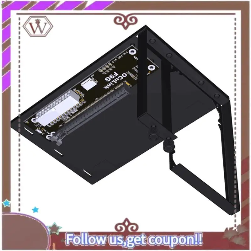 ABBG-F9G-BK7 EGPU Oculink Док-станция для графического процессора Pcie4.0 X4 Ноутбук для внешней видеокарты Адаптер M.2 Oculink к PCIE X16