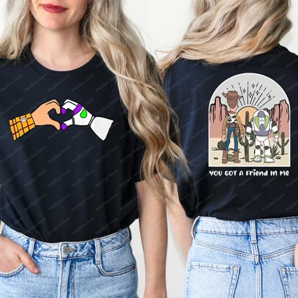 تي شيرت توي ستوري فريند تي شيرت بناتي رحلة تي شيرت حصلت على صديقًا فيي أفضل الملابس 2025 هدية Y2k جديد #3