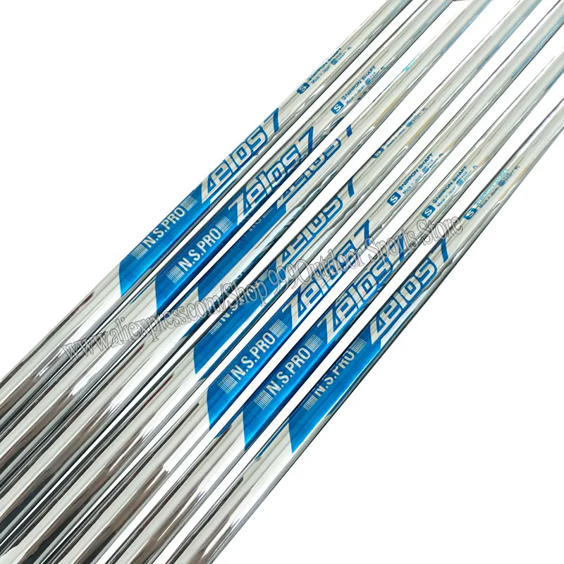 Irons Golf Shaft For Men N S PRO Zelos 7 Golf  Irons Shaft Clubs Putter Shaft Steel Shaft R/S/ Flex