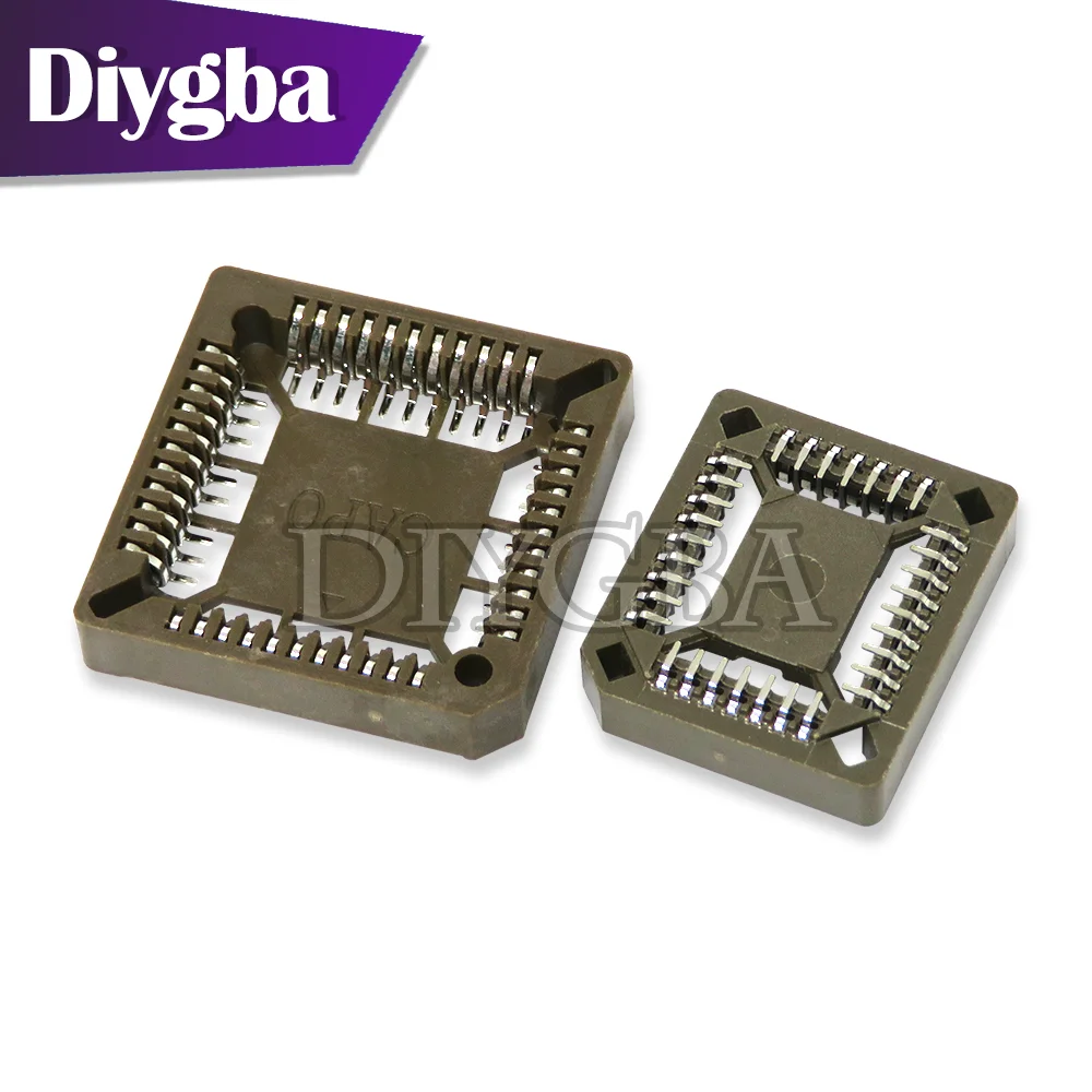 Adaptador de enchufe PLCC IC, 5 piezas, SMD DIP, 32 Pines, 44 Pines, 68 Pines, 84 pines, PLCC, PLCC32, PLCC44, PLCC68, PLCC84, nuevo