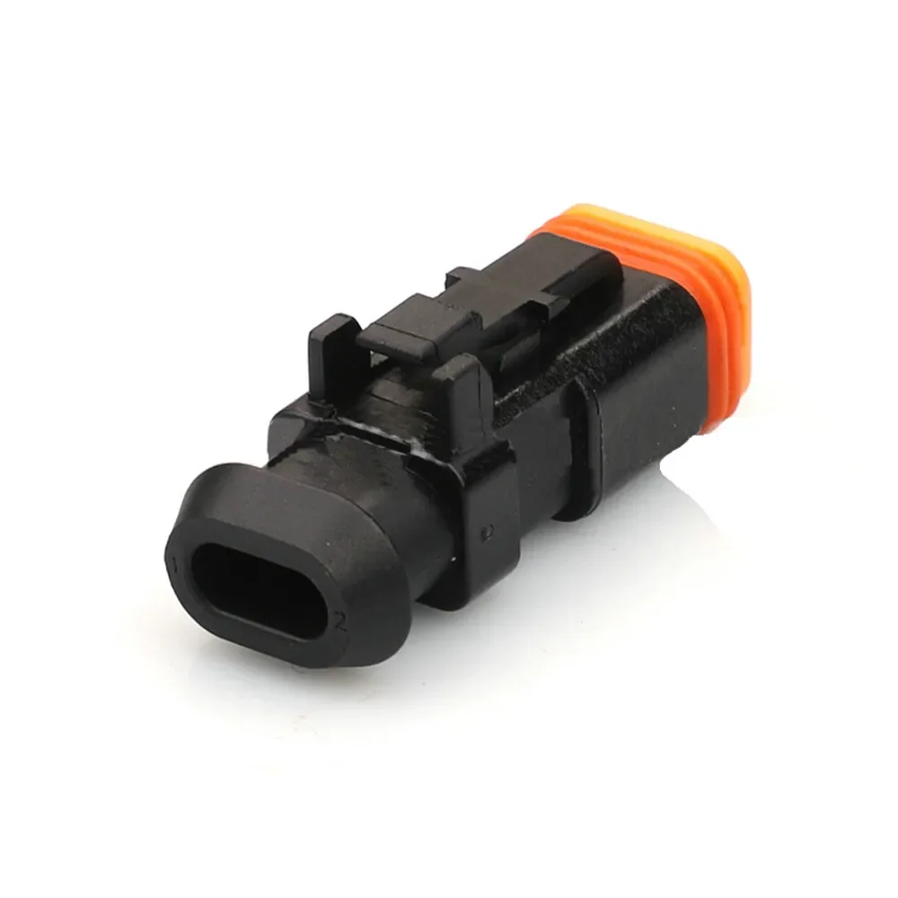 

2/5/10/20/50/100sets 2pin auto electric plastic housing plug sealed wiring harness waterproof connector