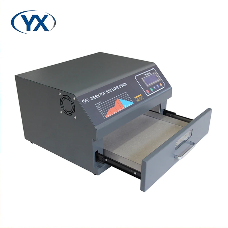 

YX3530HL Прецизионная бессвинцовая печь оплавления Smd Pcb Набор печи оплавления для пайки печатных плат Производственная линия