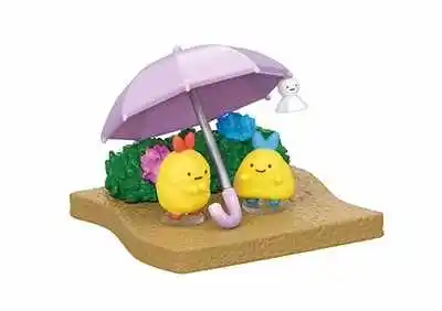 RE-MENT Corner Mini Scene Decoration Box Biological Companion Strolling in the Rain Egg Blind Box Toy & Hobbies Action Figures