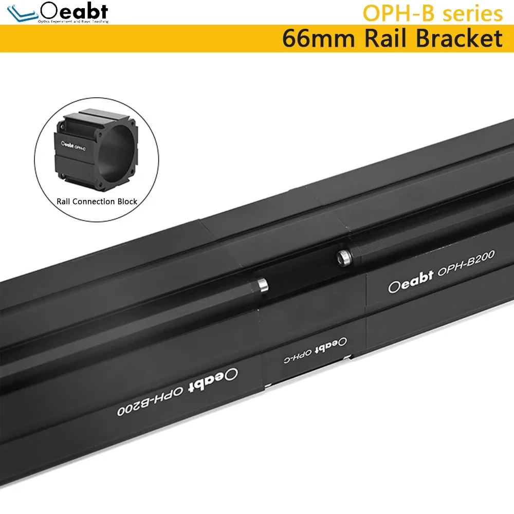OPH-B Series 66mm Optical Guide Rail Fixed Bracket Guide Rail Slider Linear Slide Table Slide Rail Stage Scientific Research