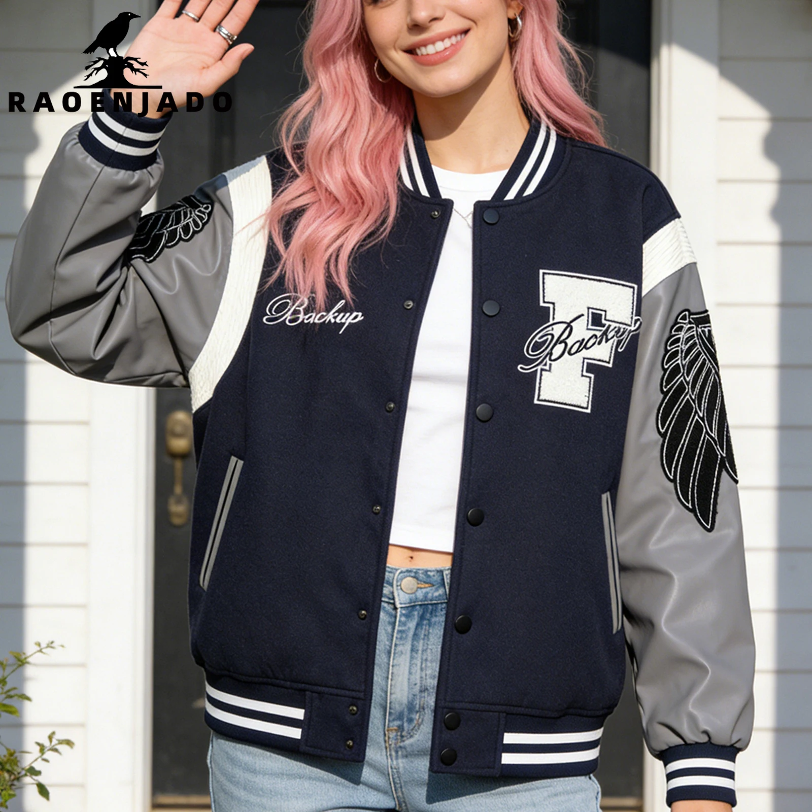 Jaket Baseball Letterman Wanit - Varsity Jacket Letterman ulasan dan harga