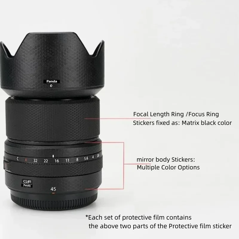 GF 45 F2.8 R WR Anti-Scratch Camera Sticker Coat Wrap Protective Film Body Protector Skin For Fuji Fujifilm GF 45mm F2.8 R WR