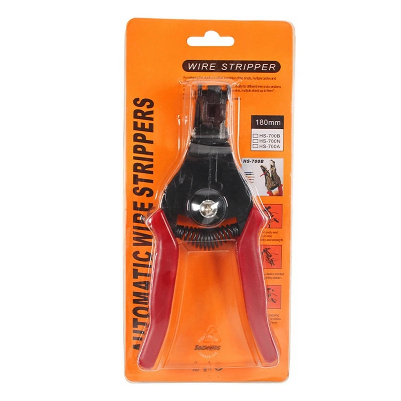 Insulated Wire Stripper Automatic Wire Stripper Multifunctional Automatic Solar Cable Stripper HS-700B Cable Stripper