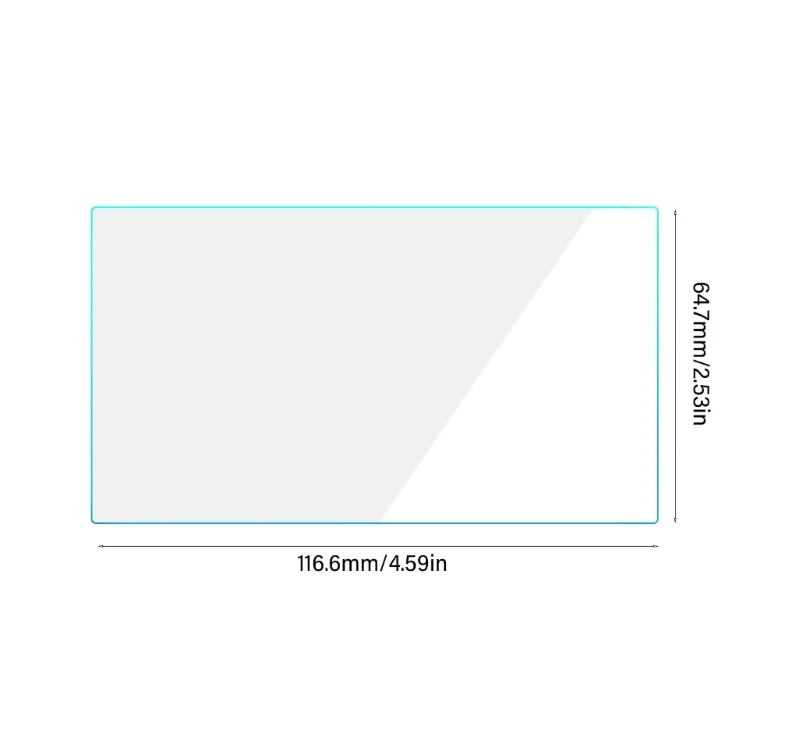 طبقة واقية للجيب الرجعي 4 برو ، آلة ألعاب فيديو أقل فقاعة ، غطاء شاشة من الزجاج المقسى ، 9 ساعات