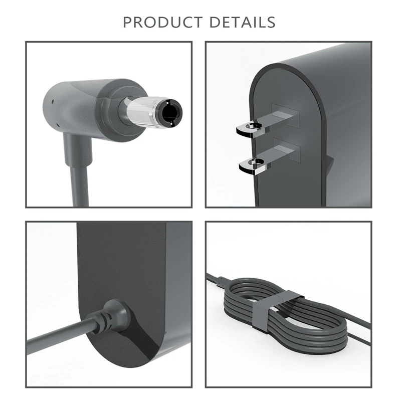 ダイソン用ユニバーサルモデル充電器,交換可能,USプラグ,ポータブル,v6,v7,v8,26.1v