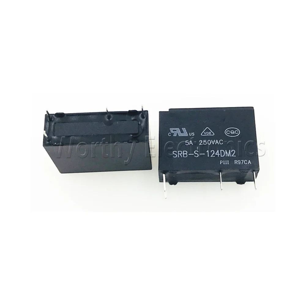 Free shipping 10PCS/LOT SRB-S-124DM 24V4PIN relay