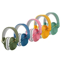 Foldable Children Anti-Noise Head Earmuffs Hearing Protection Ear Protector For Study Sleep Play Drum Noise Reduction Cancelling