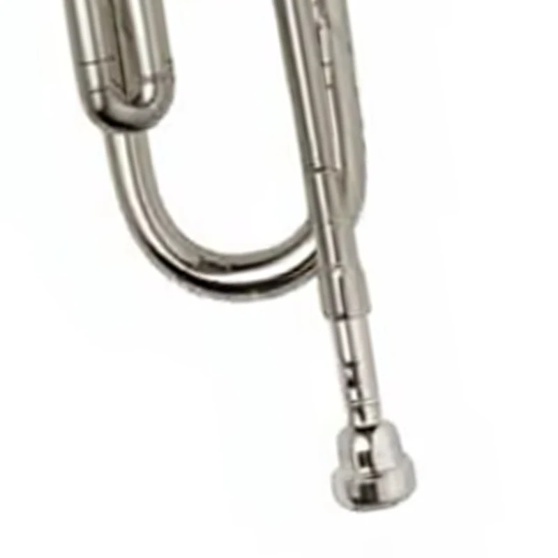 High Quality  C Key Trumpet with Brass Body Lacquer Surface bB Tone  Vertical Piston Valves