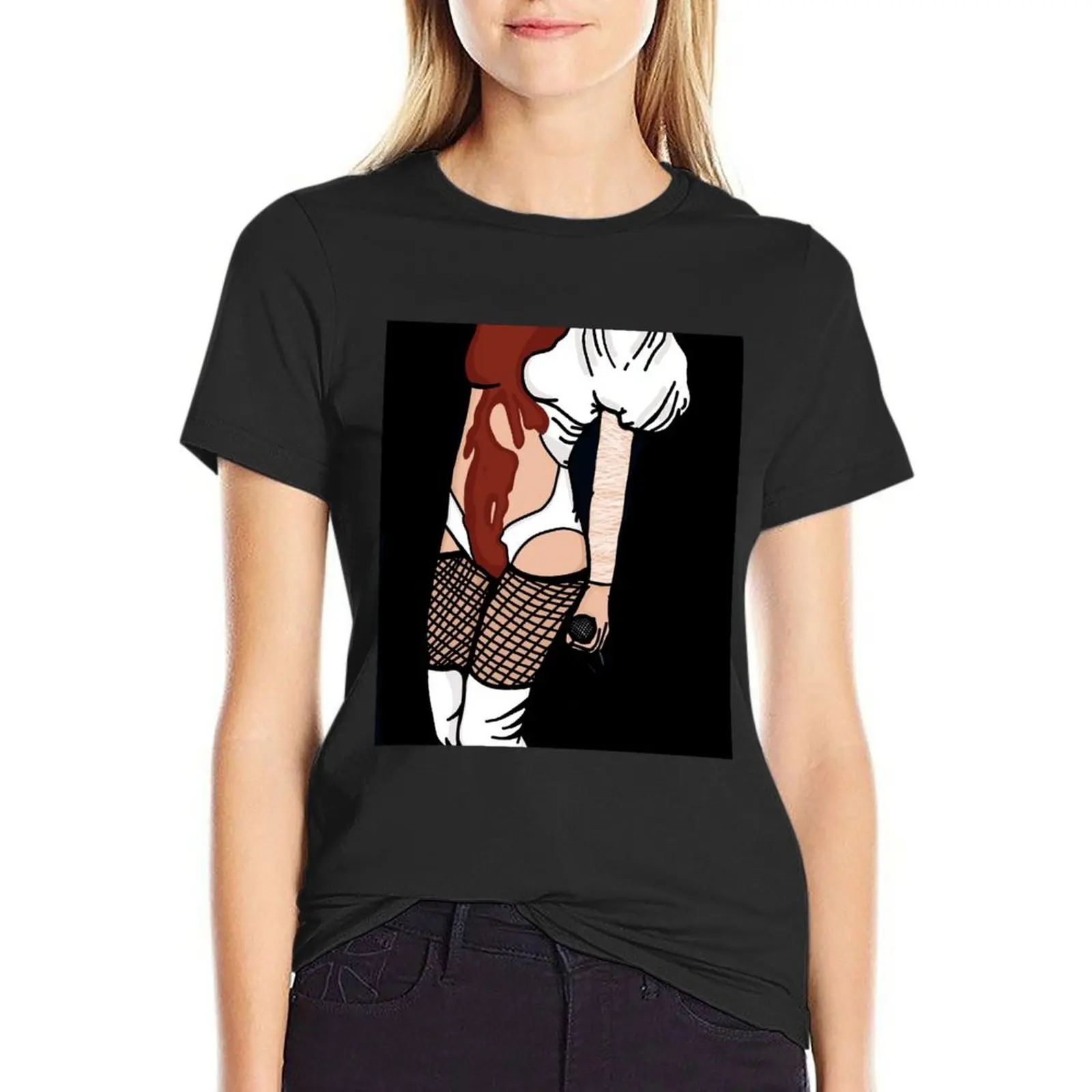 

Paparazzi T-Shirt customizeds graphics vintage Short sleeve tee Women clothing