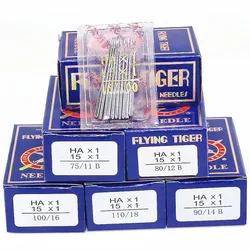 100 PCS/Box Flying Tiger Sewing Machine Needles HAX1 Size 9 11 12 14 16 18 For Most Household Sewing Machine Accessories