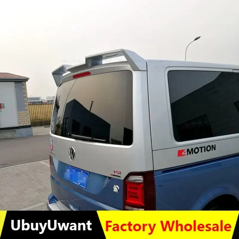 

Спойлер для Volkswagen Multivan T6 MPV, задний спойлер на крышу, окно, крыло 2015-2019, материал PP, грунтовка и цветная краска для выпечки