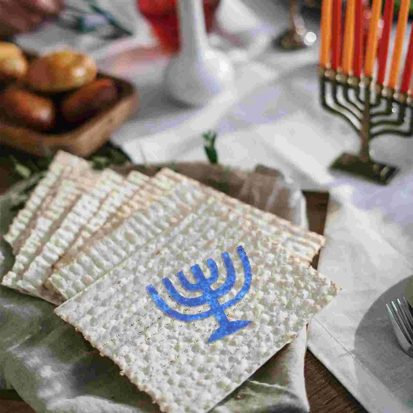 50 Pcs Hanukkah Decoration Party Table Centerpiece for Spread Non-woven Fabric Ornaments