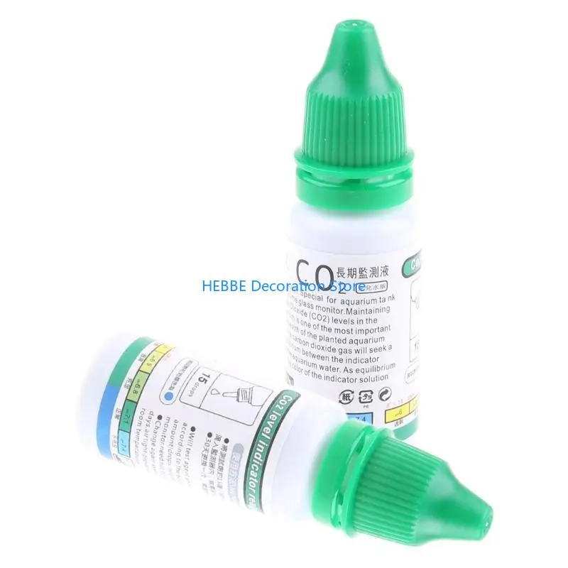 B0KC Solution 15ml/0.5oz Use with Aquarium Carbon Dioxide Monitor CO2 for Planted Fish for Tank Aquariums