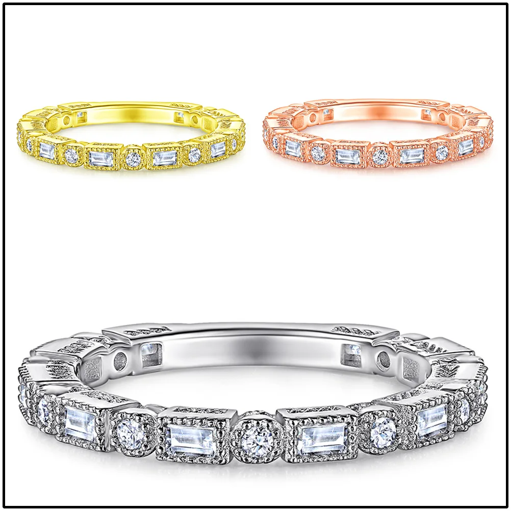 

S925 чистое серебряное кольцо из 18-каратного золота PT950 с платиновым драгоценным камнем, модное кольцо с подкладкой из чистого серебра, квадратное кольцо на указательный палец