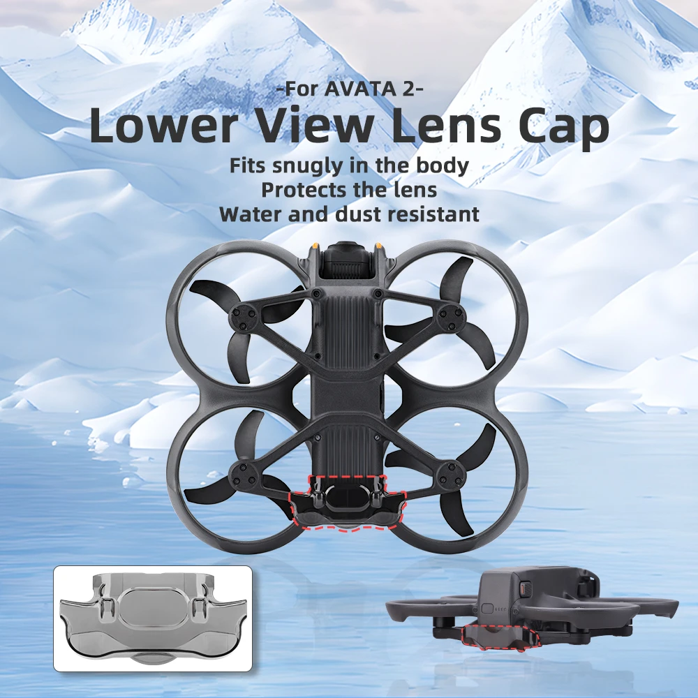 

For DJI Avata 2 Downward-Looking Lens Cap for Avata 2 Gimbal Protective Cover Downward-Looking Avoidance Sleeve Accessories