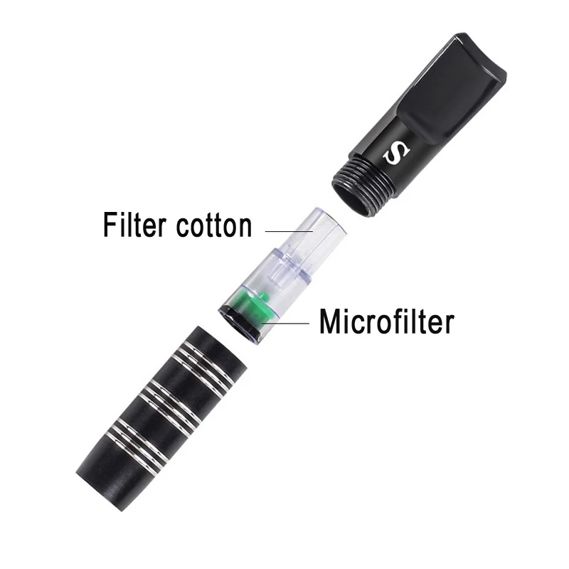 SANDA SD-27 216PCS 432PCS Healthy Tar Filtration Disposable Microfilter Smoking filter Core Reduce Tar Smoke Mouthpiece Core