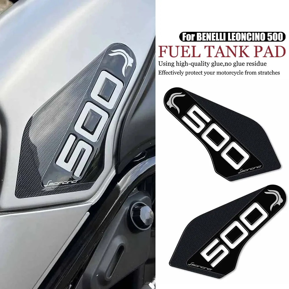 

For Benelli Leoncino500 leoncino500 Motorcycle fuel tank protection decorative stickers motorcycle accessories 3d sticker