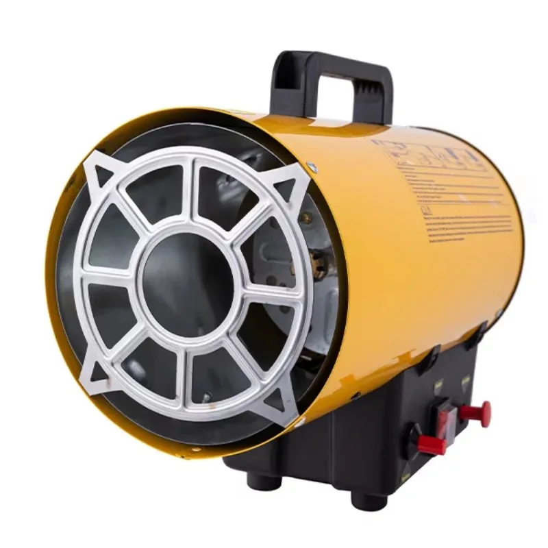 Portable industrial liquefied petroleum gas propane gas space electric fan heater