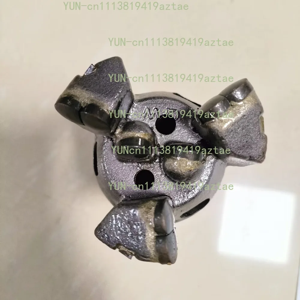 75mm three wing drill bit PDC coal mine core rock drill bit sheet mining drilling water well