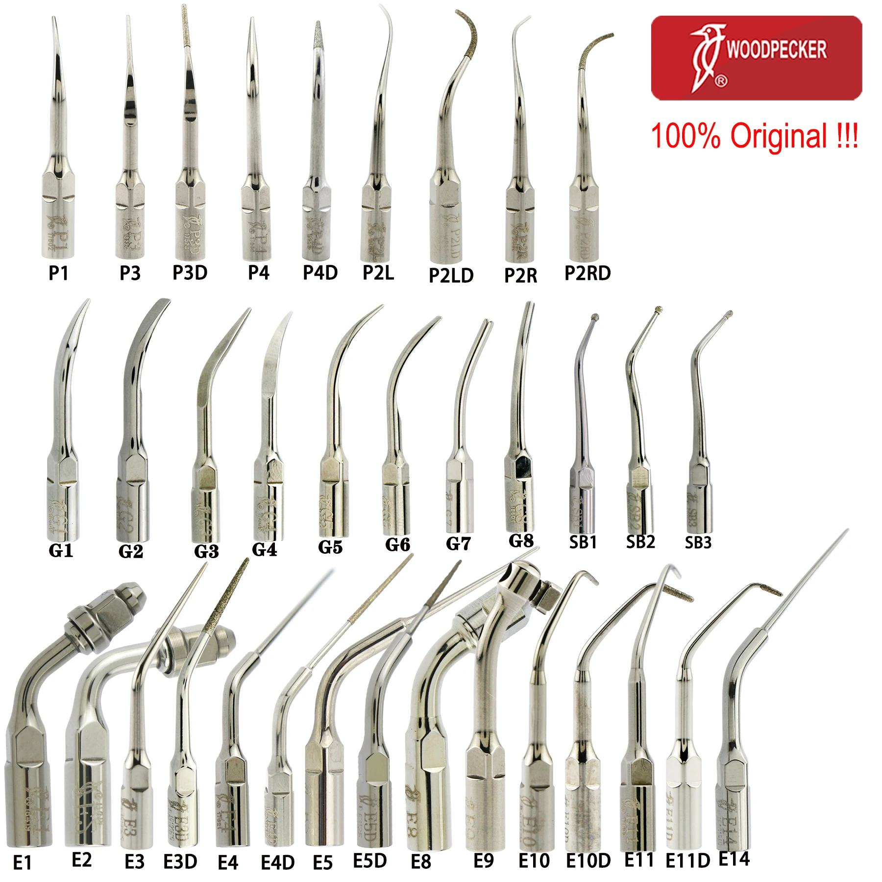 Originele Specht Tandheelkundige Ultrasone Scaler Tips Passen Ems Uds Scaler Tip Tandarts Tools Tandheelkunde Apparatuur