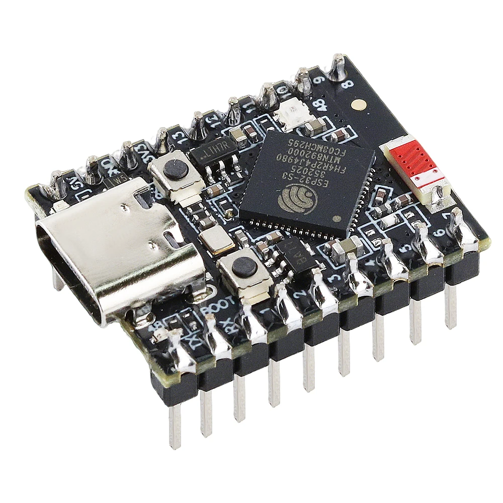 MINI ESP32 S3 Development Board 2.4G Wifi Module BT5.0 for Arduino Original Chip ESP32-S3 4MB Flash 400KB SRAM 18PIN TYPE-C