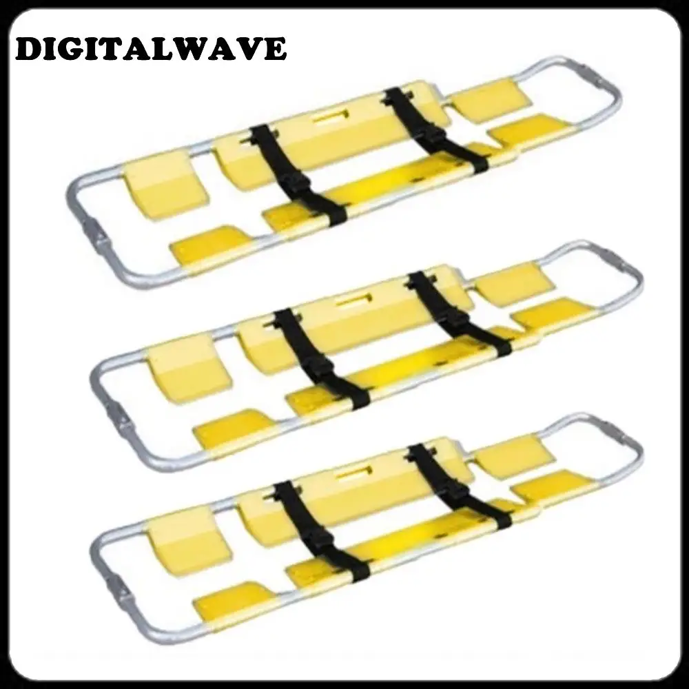 Resgate Shovel Maca para Hospital First Aid Bed Aluminum Alloy Ambulância