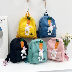 Kids Cute Cartoon Rabbit Backpack Children's Bag Boys Girls Backpacks for Kindergarten Baby Outgoing Backpack Child Bag