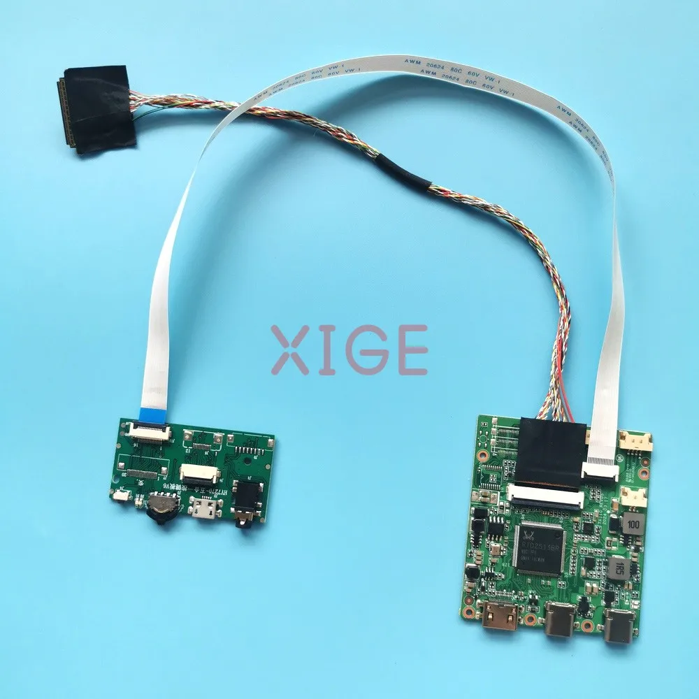 

For LP133WH2(TL)-TLE1/TLF1/TLL3/TLM4 Mini-HDMI TYPE-C Laptop Display Micro USB LVDS 40 Pin 1366*768 Kit Controller Driver Board