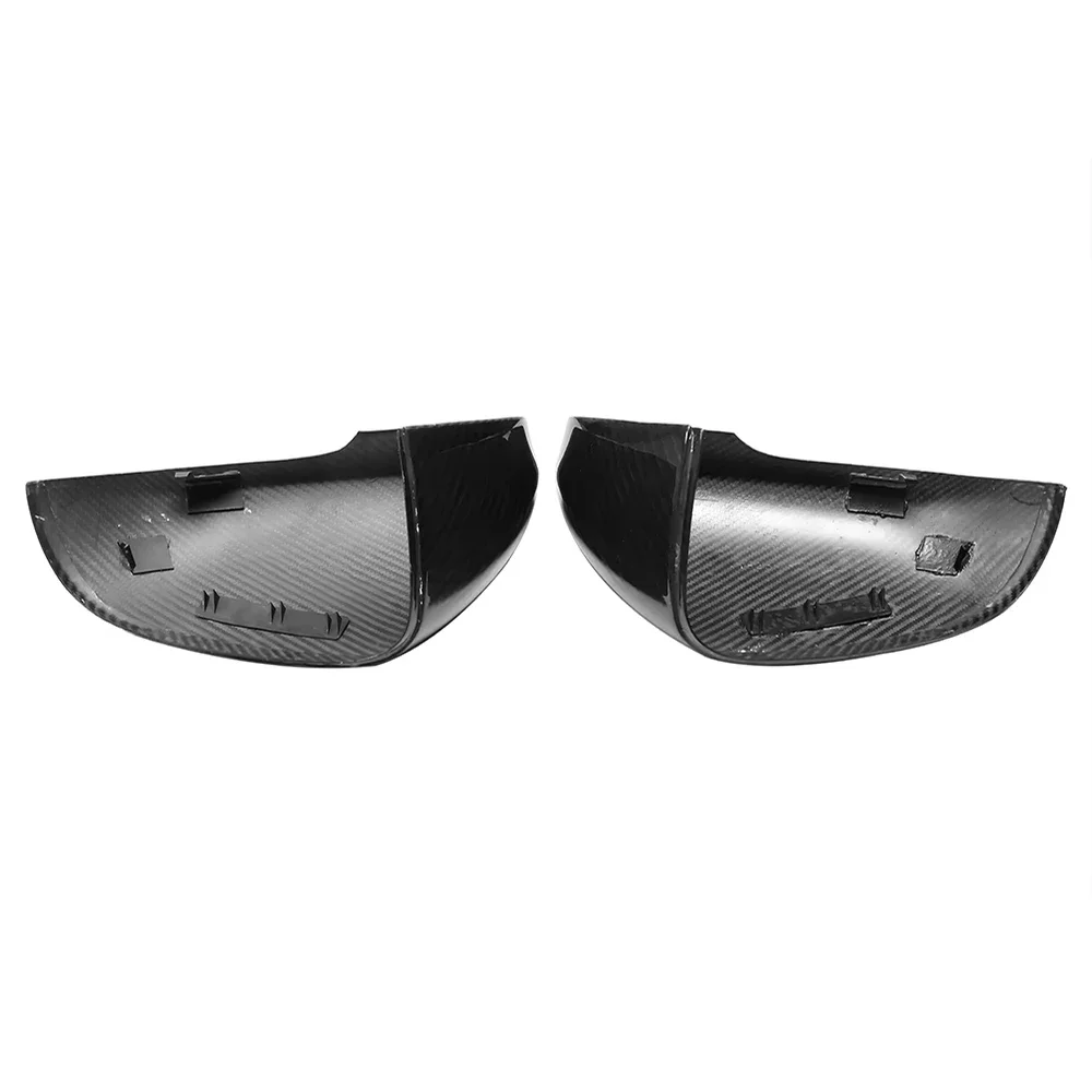 재규어 XF XE XEL XK XJL I-페이스 교체 백미러 커버 캡, M 스타일 탄소 섬유 케이싱 쉘
