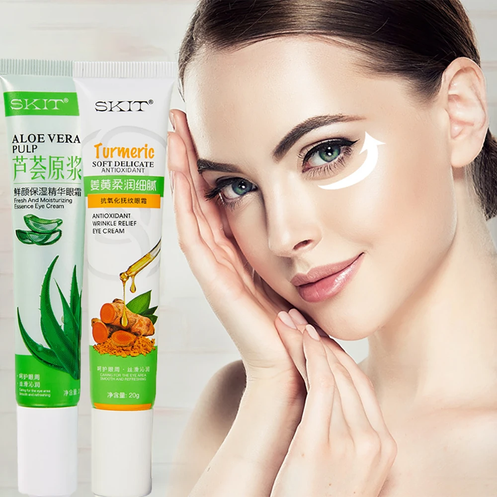 

Aloe Vera Extract Moisturizing Essence Eye Cream Tightening Eye Area Nourishing Eye Care Dark Circles Eyes Bags Eye Cream 20g