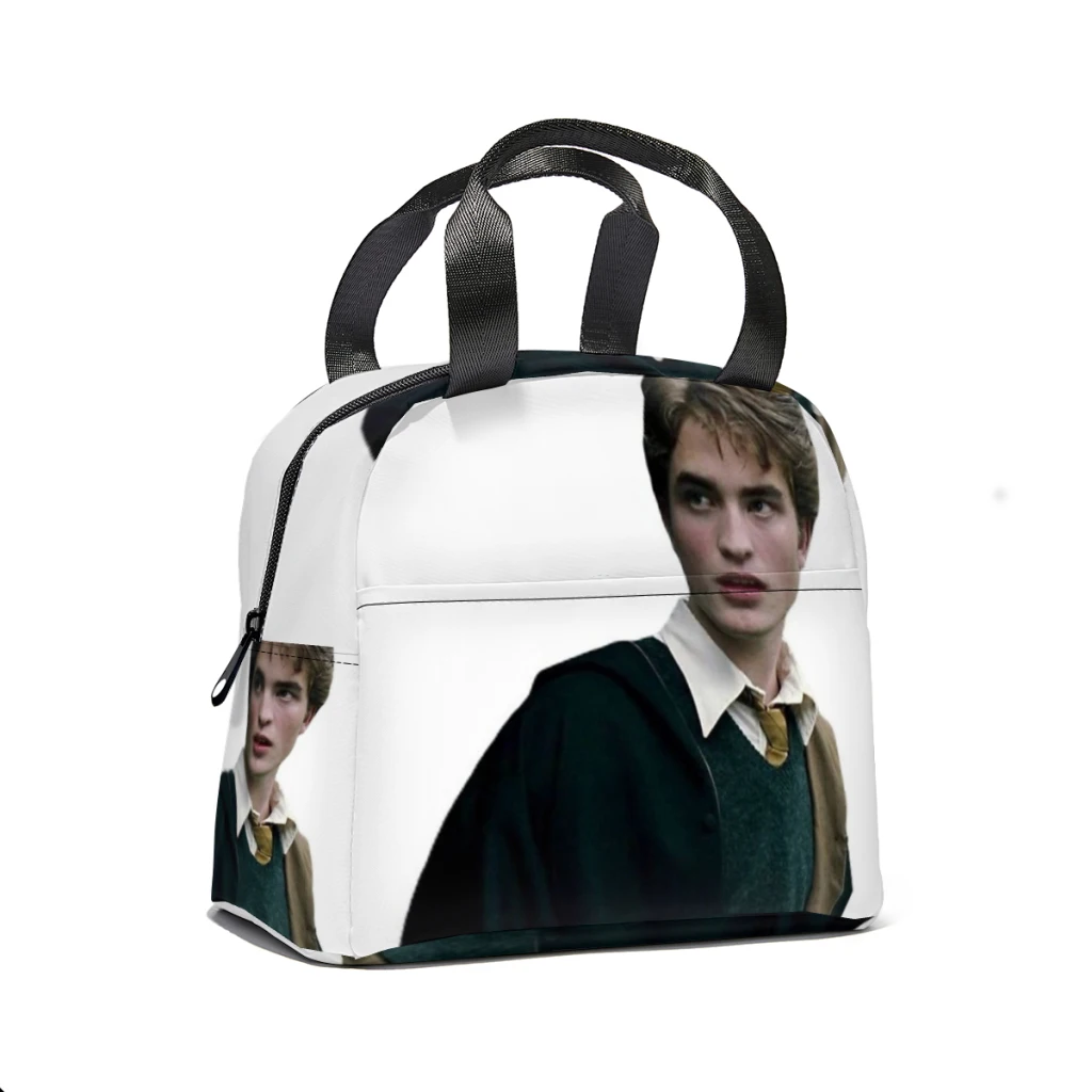 Cedric Diggory Lunch Box Women Multifunction Cooler Thermal Food Insulated Lunch Bag Kids Portable Picnic Tote Bags