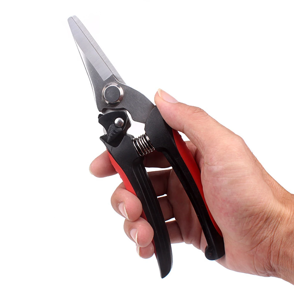 

Professional Garden Pruning Shears Stainless Steel Trimming Tool for Branches Hedges Gardening Scissors