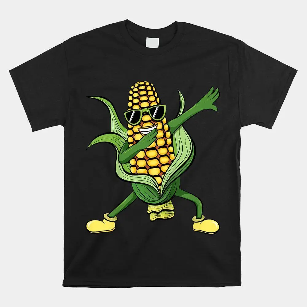 HOT SALE!! Dabbing Corn Cob Dancing Corn Farm Farmer T-shirt Size S-5XL  High Quality 100%Cotton Short Sleeve