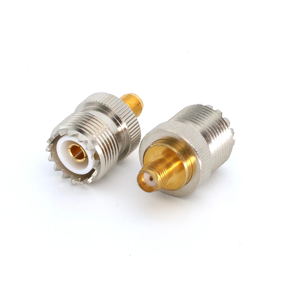 

SMA Female To UHF Female RF Coaxial Connector Adapter SO-239 SO239 To SMA Converter