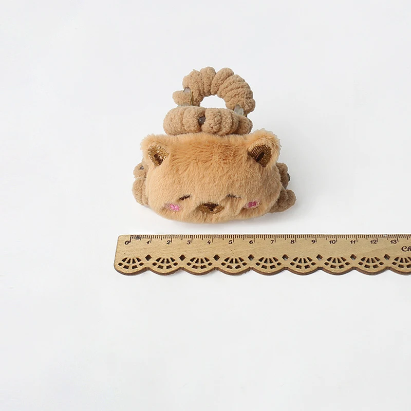 Lindo Animal de dibujos animados Capybara muñeco de peluche pinza para el pelo sombreros de mujer accesorios regalos